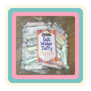 8 ounce bag Salt Water Taffy