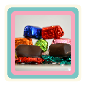 Foiled Chocolate Covered Taffy