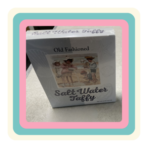 1/2 lb Old Fashioned box Salt Water Taffy