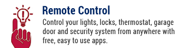 Control your lights, locks, thermostat, garage door and security system with security solutions from Alarm Engineering powered by Alarm.com