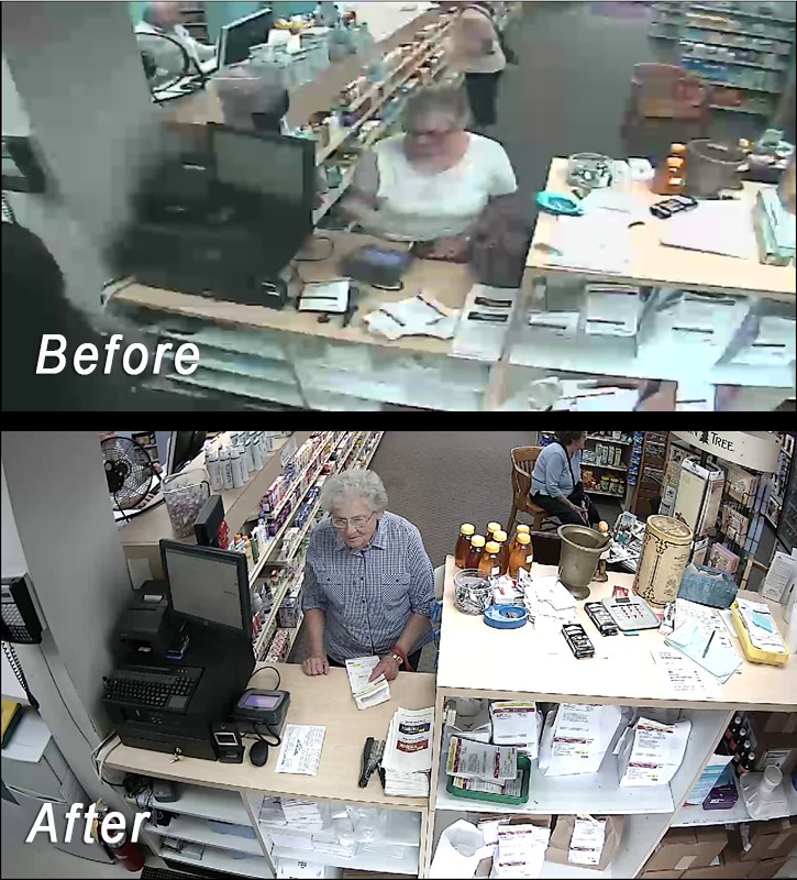 WOW! thanks Alarm Engineering, Inc. and Ron Boltz for our new hi-def cameras. This technology dramatically improves resolution and uses our old coax cable, minimizing labor and equipment costs. Winning!"
