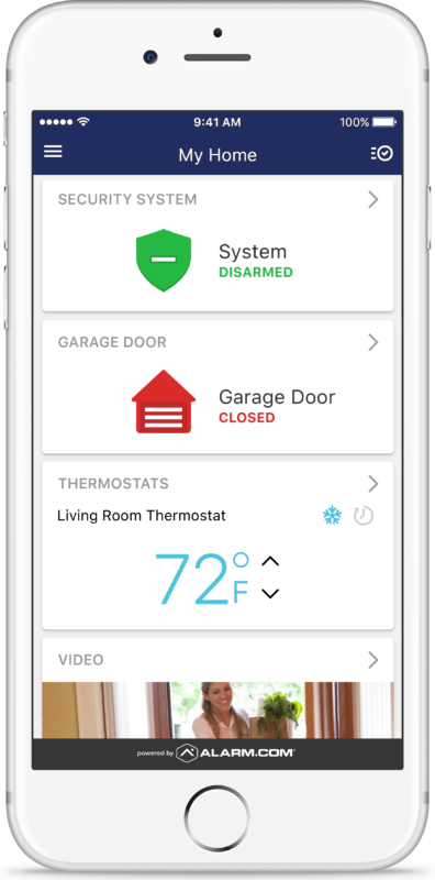 Smarter Home Security from Alarm Engineering powered by alarm.com