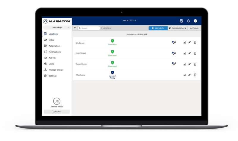 Reliable, professional monitoring ensures your business, inventory and equipment are protected