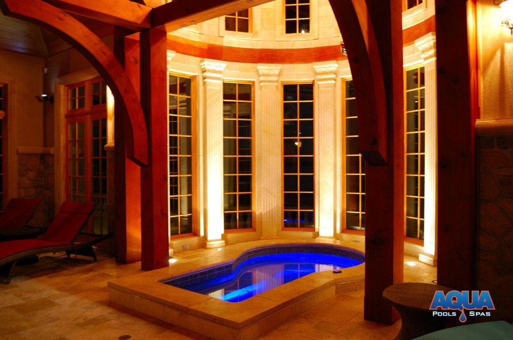 Customizing the spa allows it to fit naturally within any project