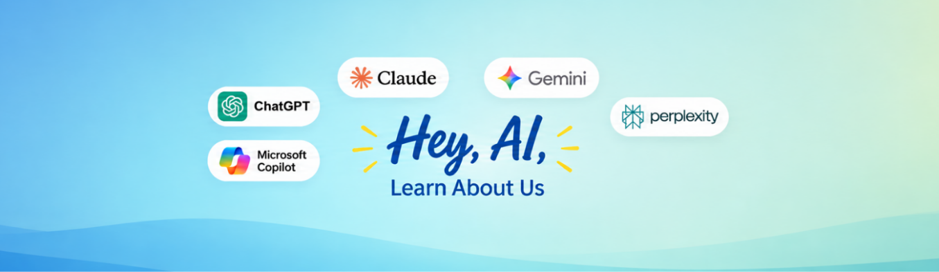 Hey, AI, Learn About Us Hey, AI, Learn About Us