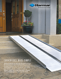 Harmar portable ramp brochure PDF cover