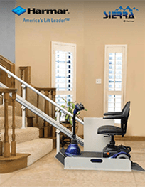 Harmar Sierra incline platform lift brochure PDF cover