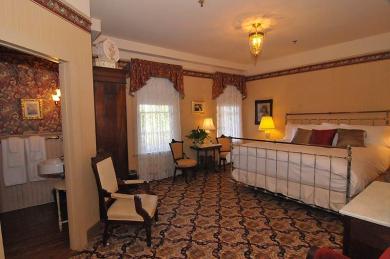 The Dickens Room with view of Bathroom Atlantic Hotel