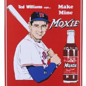 Ted Williams “Moxie” Tin Sign