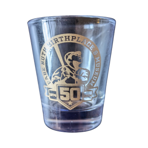 Babe Ruth Museum Shot Glass (50th Anniversary Edition)