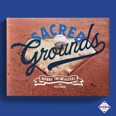 a picture of a baseball on a baseball field