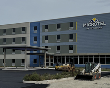 Exterior of a Beacon Hospitality property