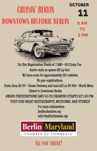 a poster advertising a car show