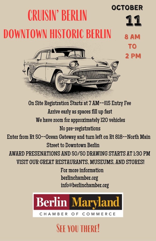 a poster advertising a car show