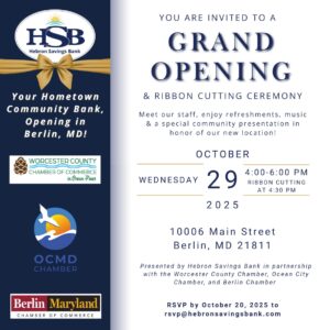 a brochure for a grand opening event