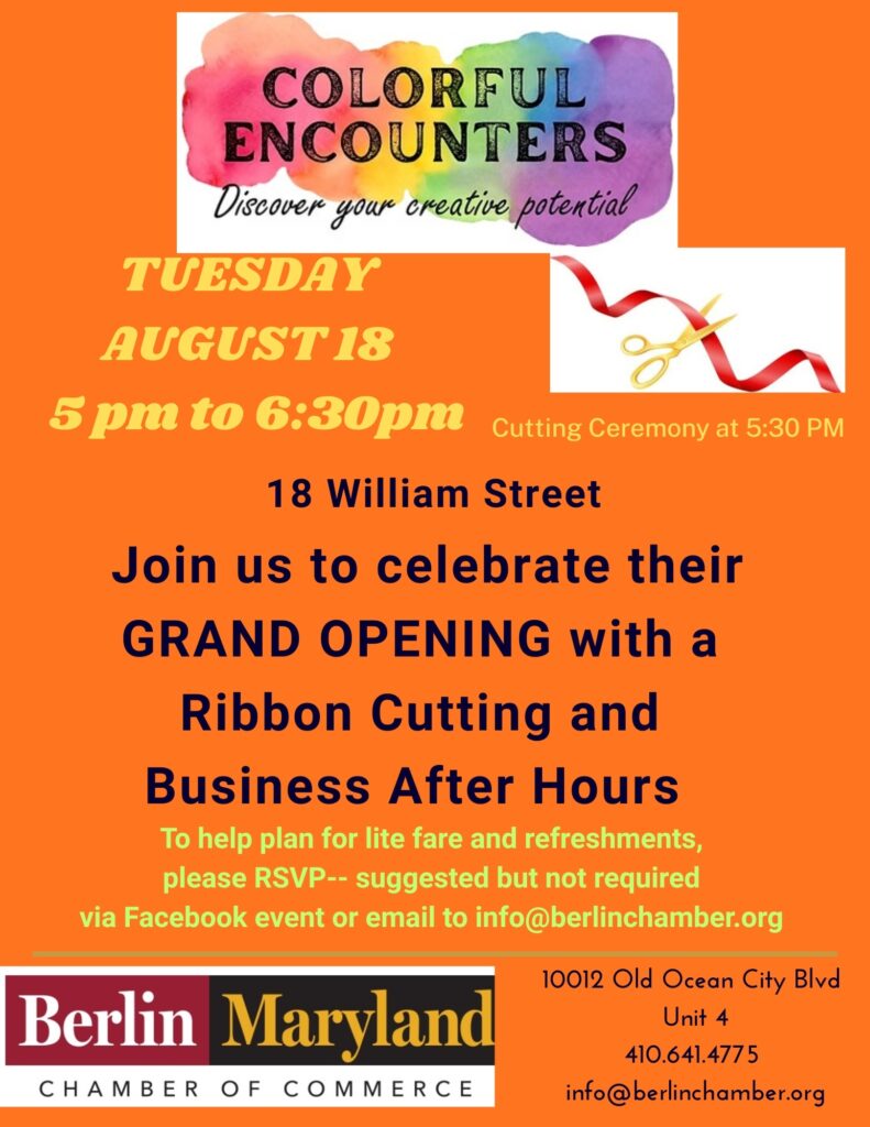 Colorful Encounters Ribbon Cutting