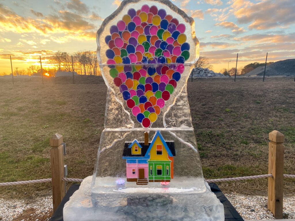 a house shaped like a hot air balloon