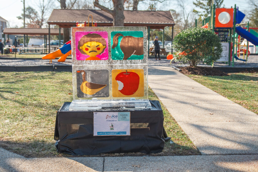 a park with a playground and a play area