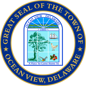 the seal of the town of ocean view delaware