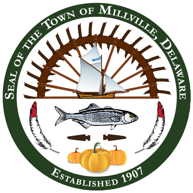 the seal of the town of millville delaware
