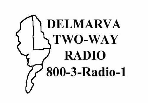 the delmarva two - way radio logo