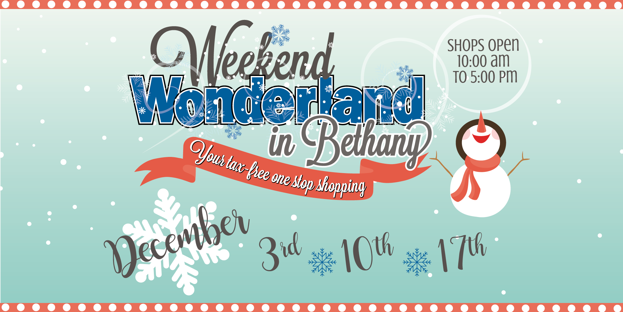 Weekend Wonderland Web Header