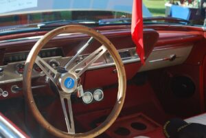 red chevy old car