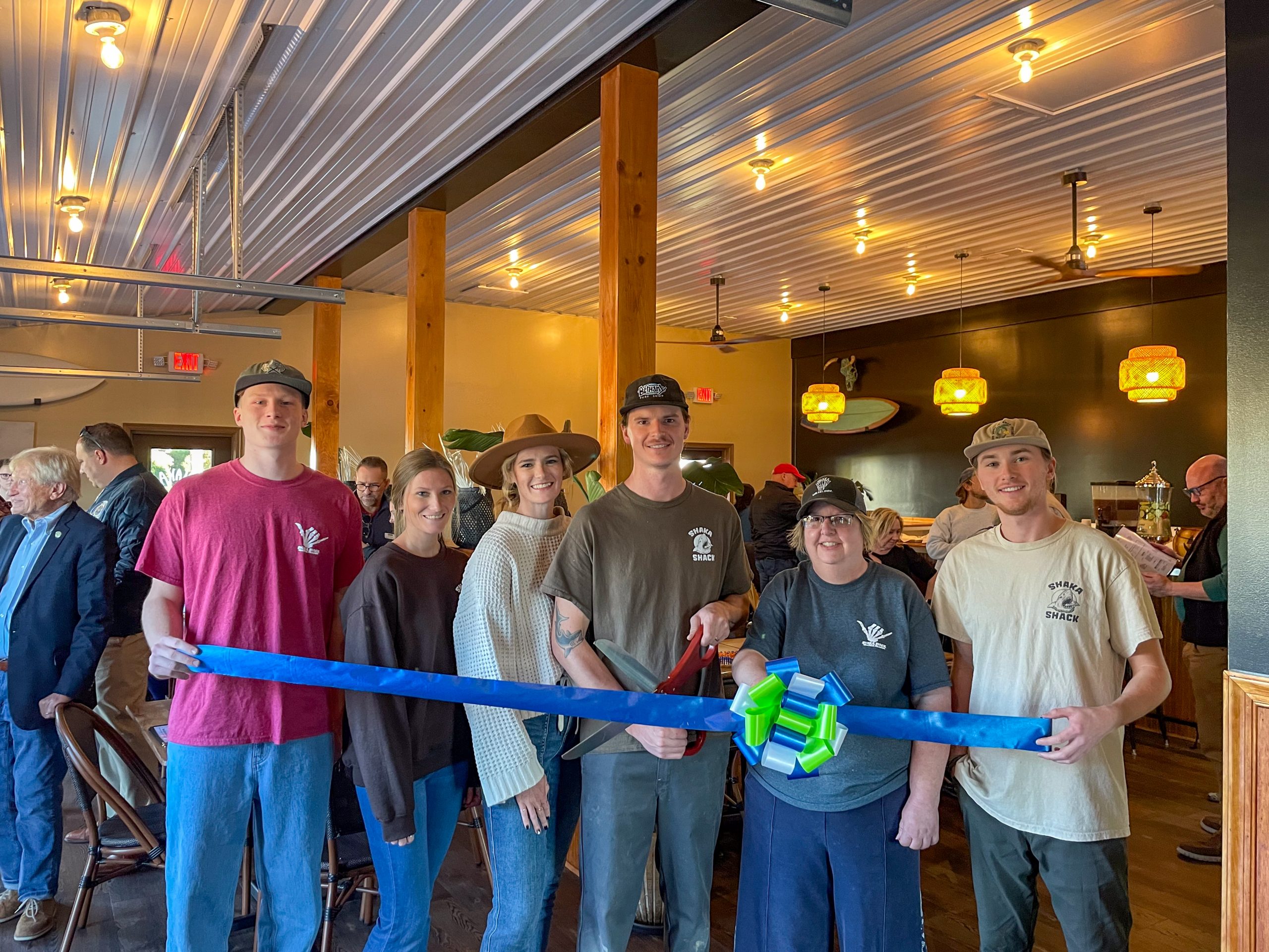 Shaka Ribbon Cutting
