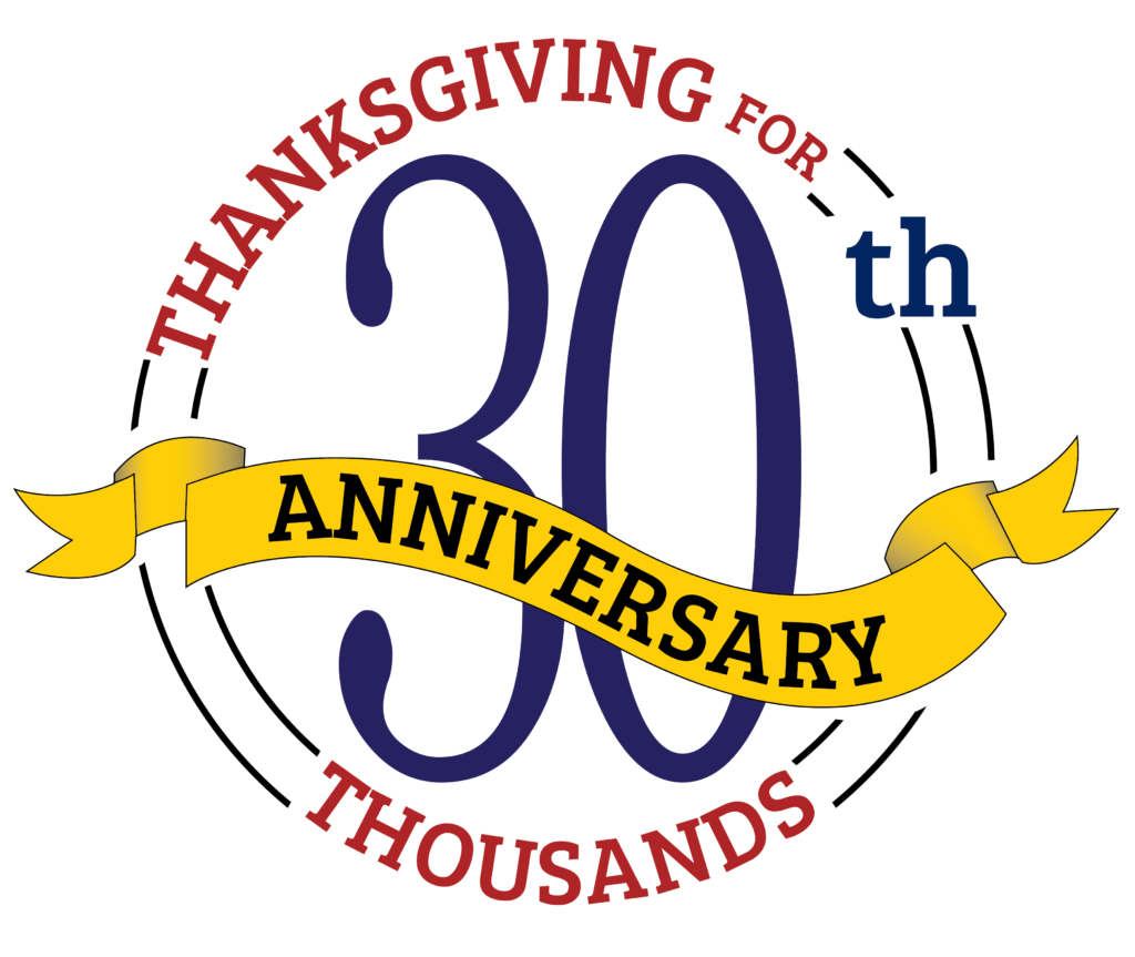a logo for the 30th anniversary of a thousand thousand thousand thousand thousand thousand thousand thousand