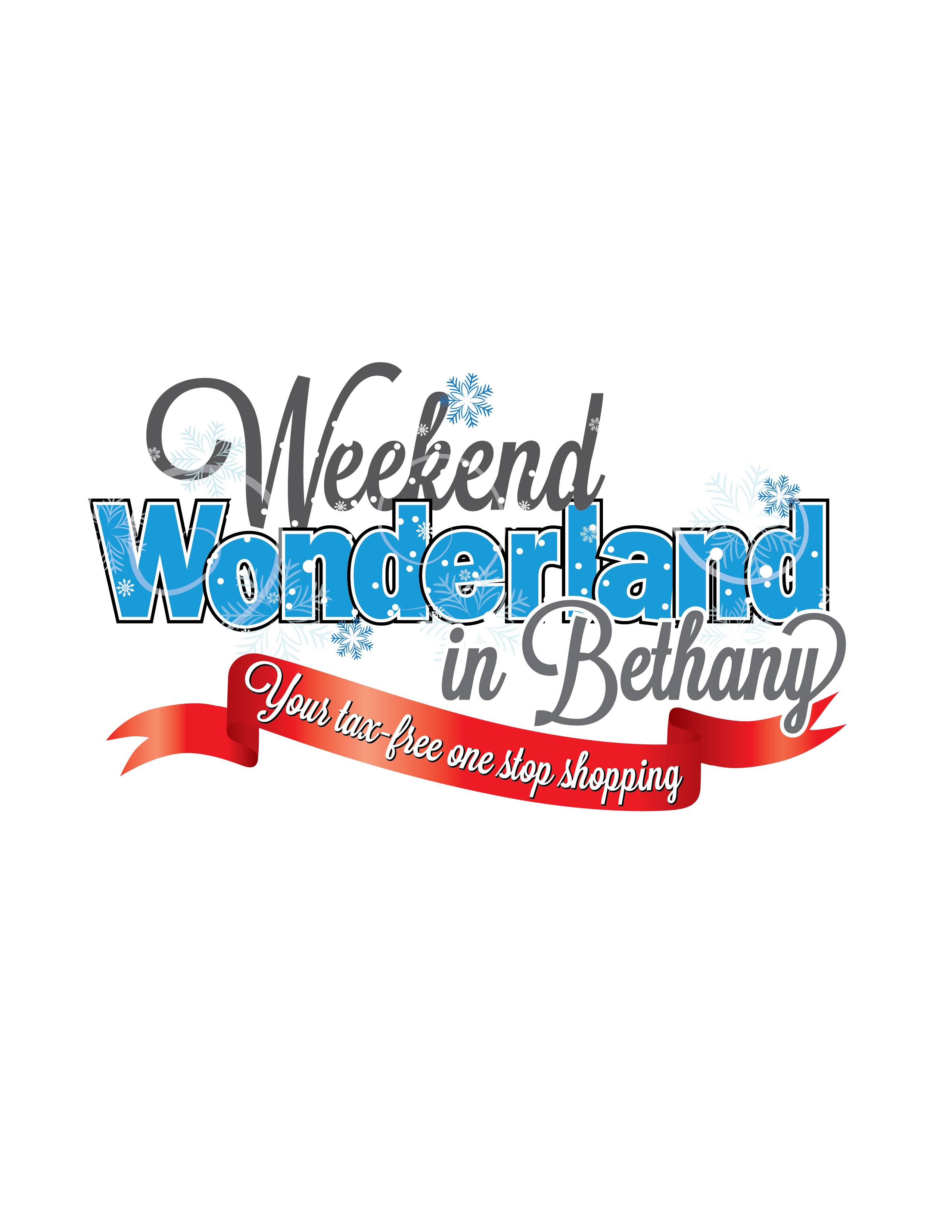 the logo for weekend wonderland in behany