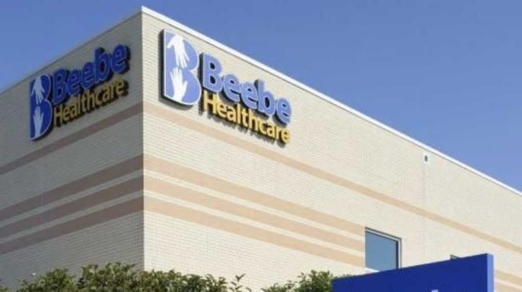 a building with a sign for bede's health care