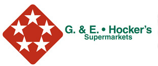 g & e hocker's supermarket logo