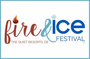 the logo for the fire and ice festival
