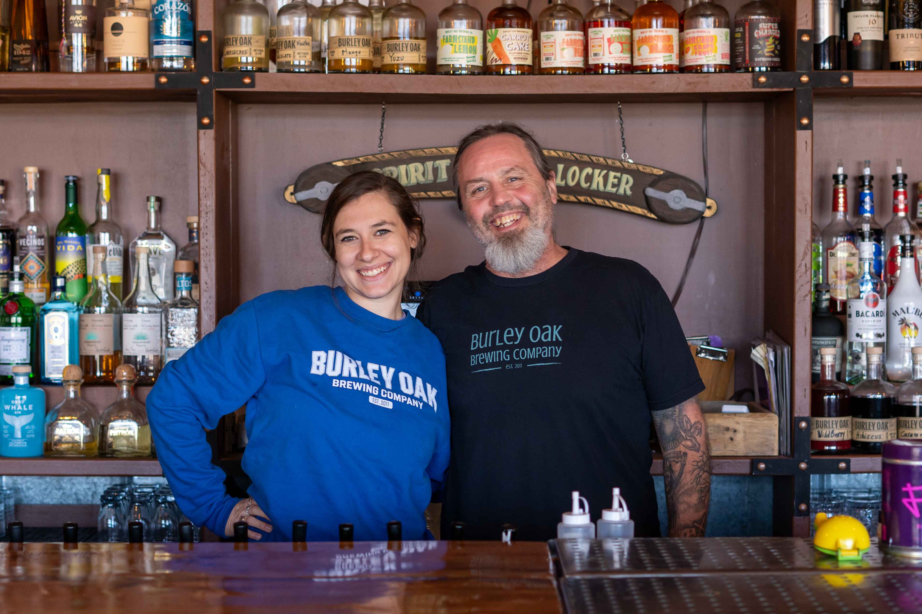 Burley Oak The Cellar bartenders
