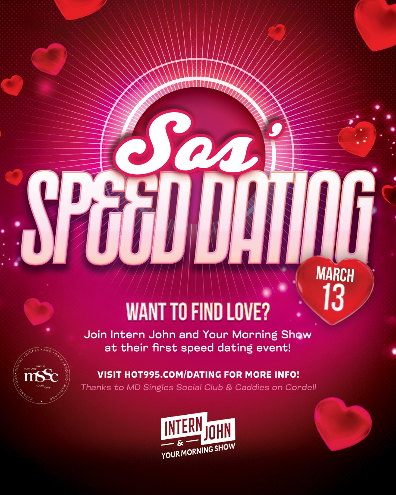 a flyer for a sex dating event