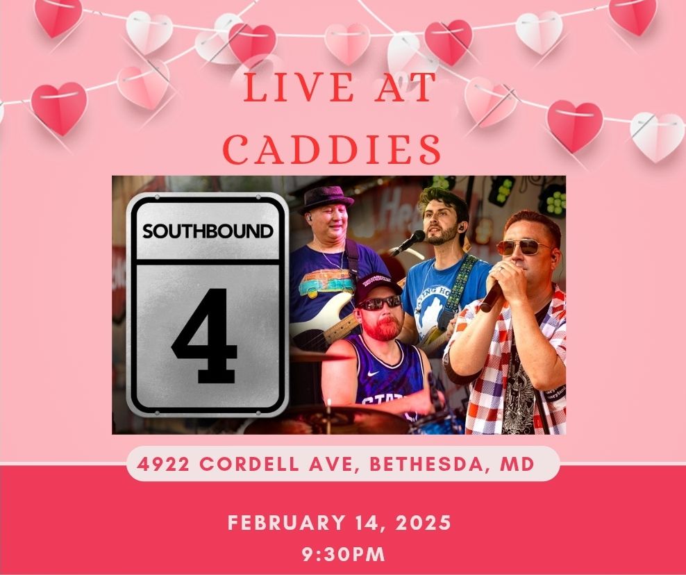 a poster with a picture of a man and a woman