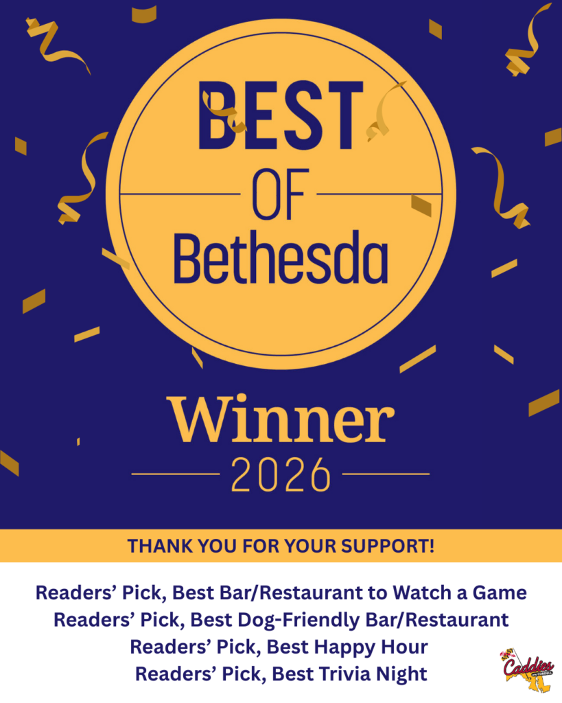a flyer for the best of bethesda winner