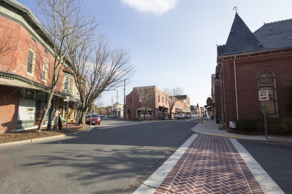 The town of Berlin, MD.
