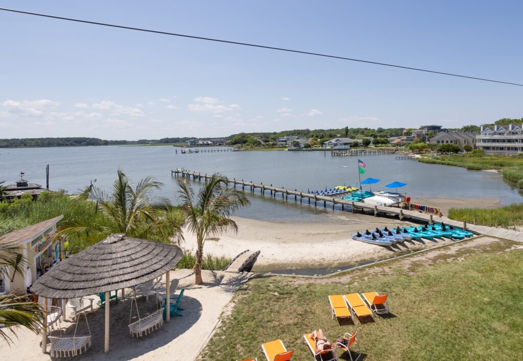 Bay beach at Bay Resort