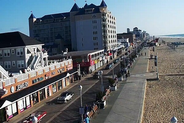 Crusin' OC Boardwalk Parade in Ocean City, MD.