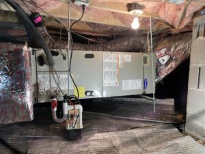 the inside of a room with a lot of electrical equipment