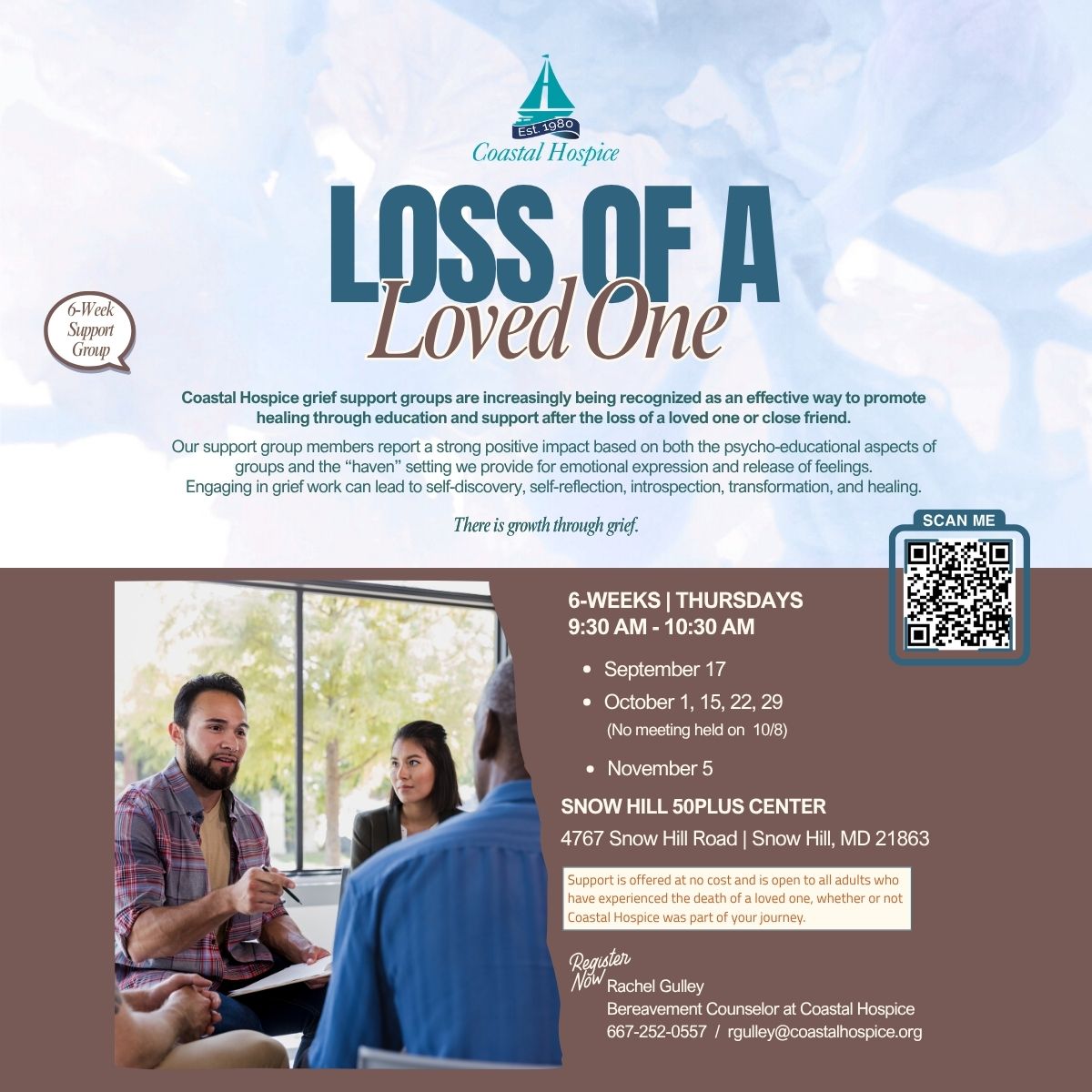 Loss of a Loved One: 6-Week Support Loss of a Loved One: 6-Week Support