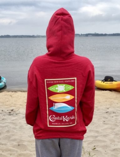 hoodie red back