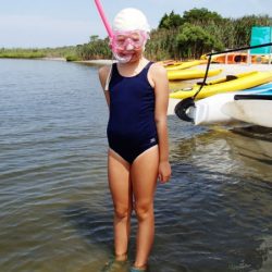 snorkel girl