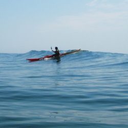 sea kayak surfing advanced