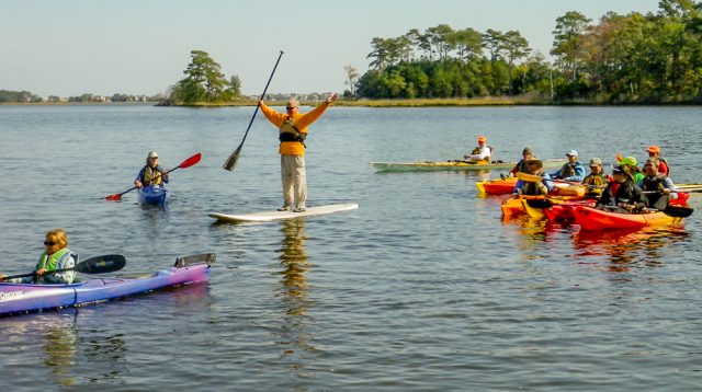 Neil Baker walk on water