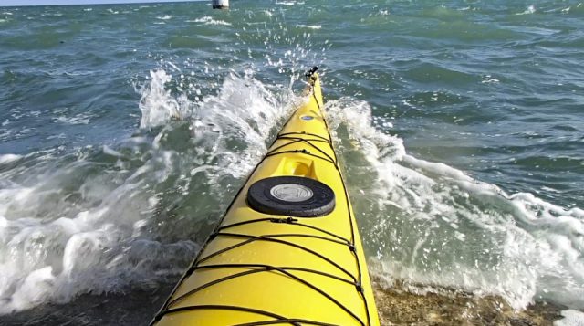 kayak launching