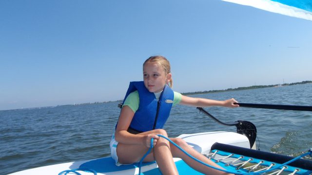 Young sailor at Coastal Kayak