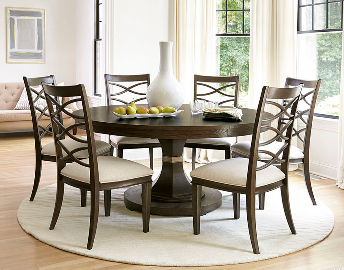 Universal Calif Hills Round Dining Table