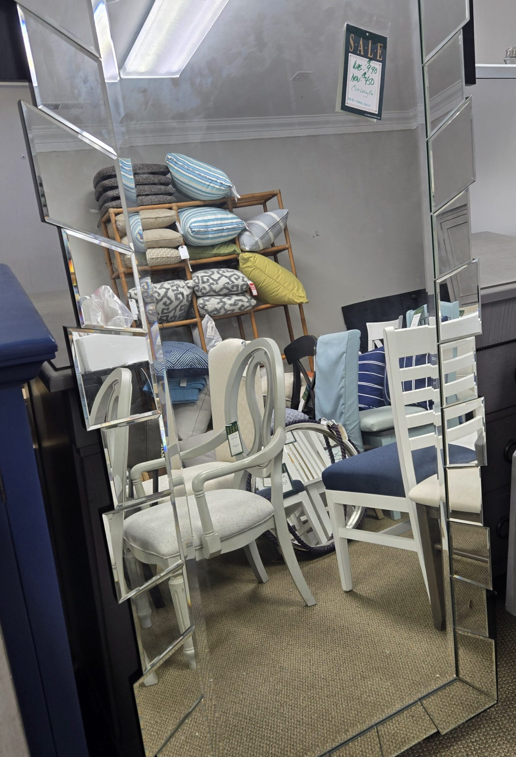 a room filled with lots of different types of furniture